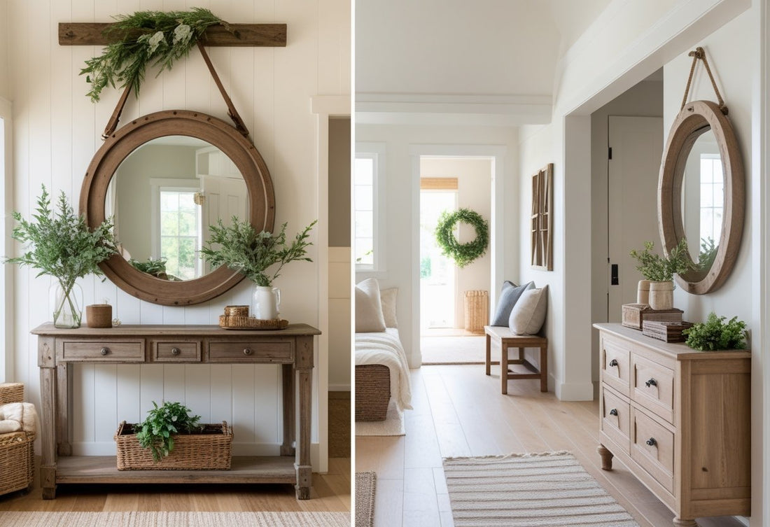 How to Style a Rustic Mirror in Every Room Effectively