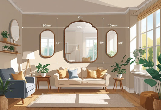 How to Choose the Right Size Rustic Wall Mirror for Your Room: UK Guide